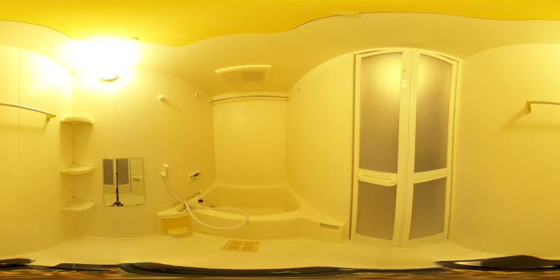 パノラマ画像バスルーム