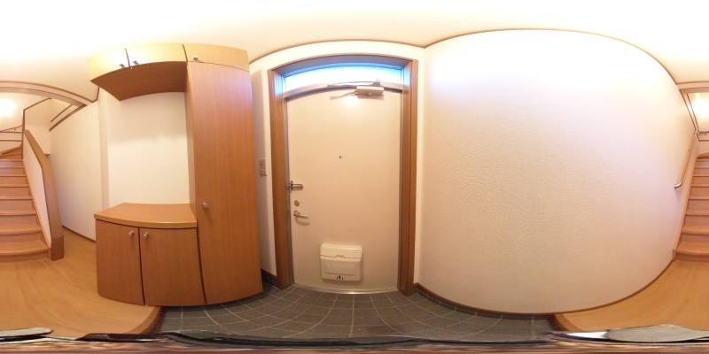 パノラマ画像玄関