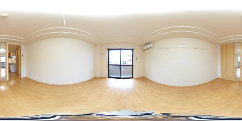 パノラマ画像洋室