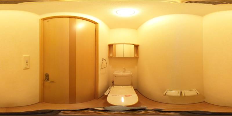 パノラマ画像トイレ