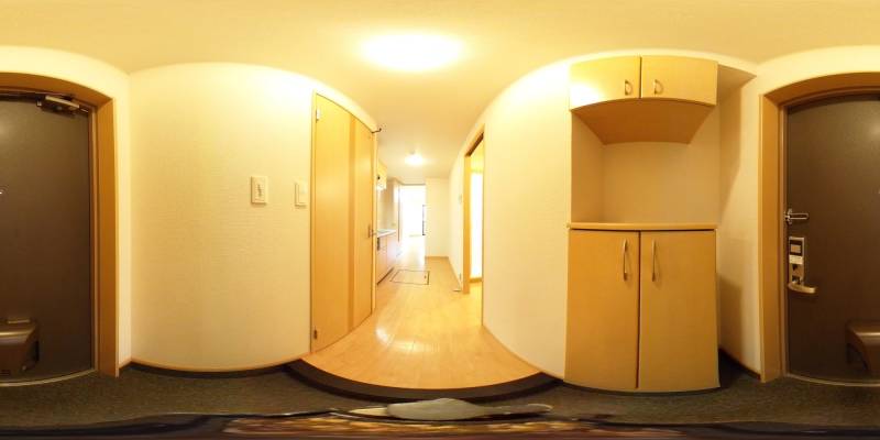 パノラマ画像玄関