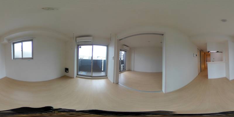 パノラマ画像リビング