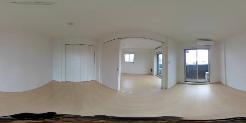 パノラマ画像洋室