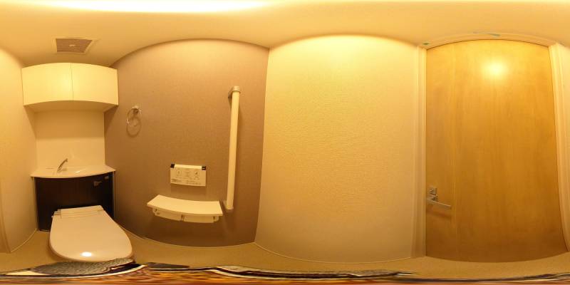 パノラマ画像トイレ