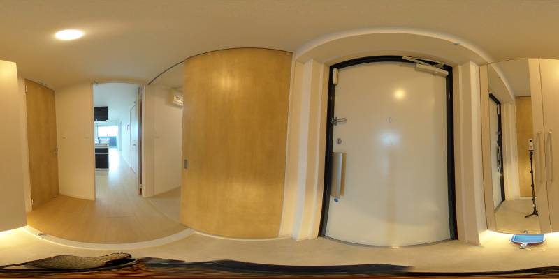 パノラマ画像玄関