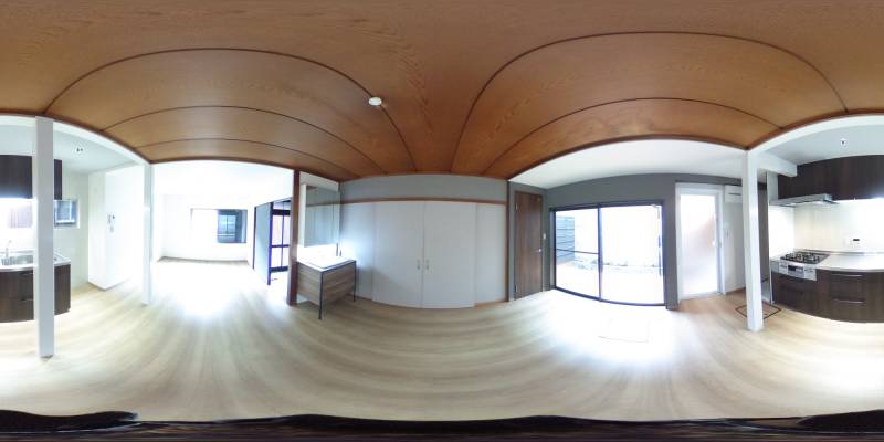 パノラマ画像洋室