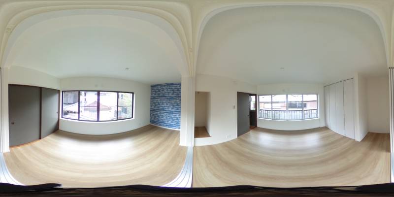 パノラマ画像洋室