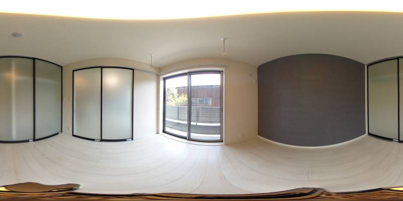 パノラマ画像洋室