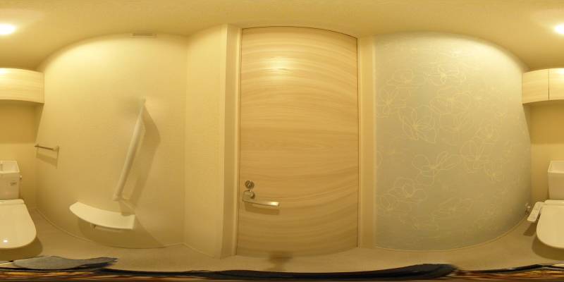 パノラマ画像トイレ