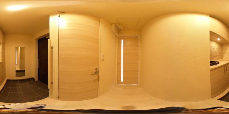 パノラマ画像玄関