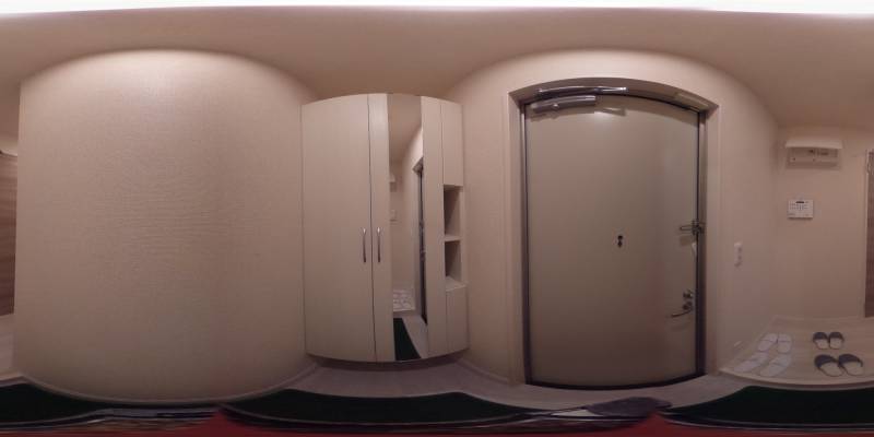 パノラマ画像玄関