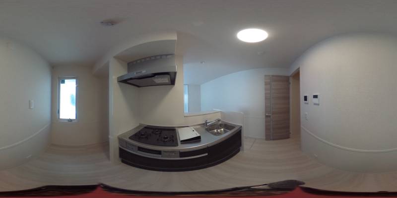 パノラマ画像キッチン