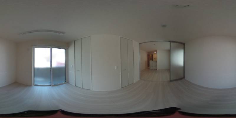 パノラマ画像洋室