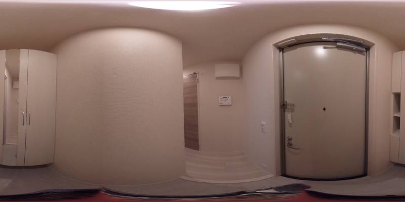 パノラマ画像玄関