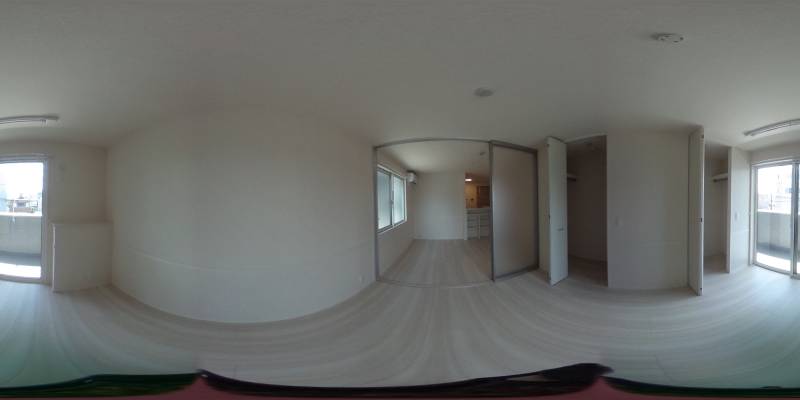 パノラマ画像洋室