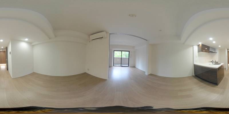 パノラマ画像洋室