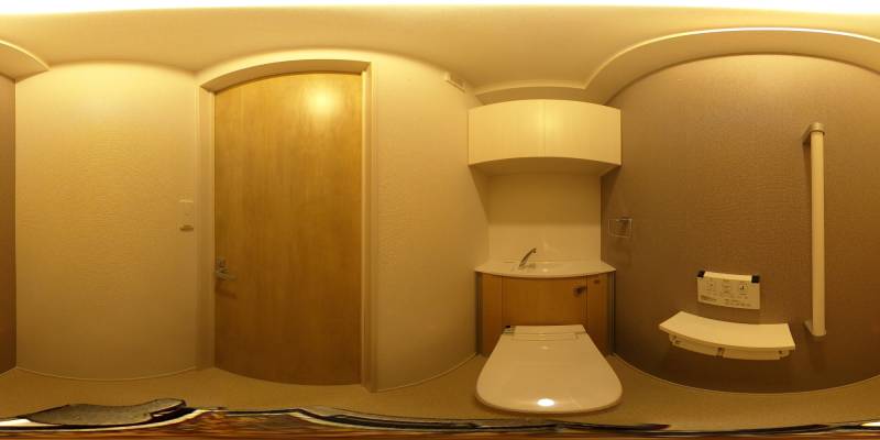 パノラマ画像トイレ