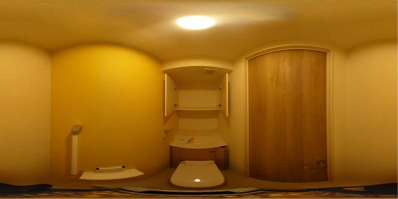 パノラマ画像トイレ