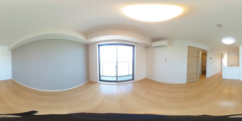 パノラマ画像リビング