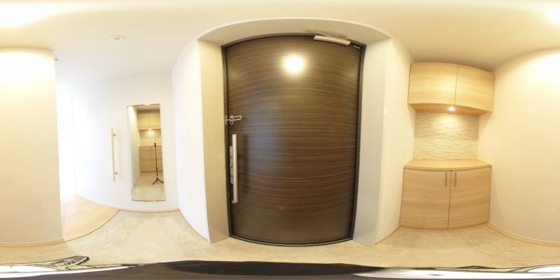 パノラマ画像玄関