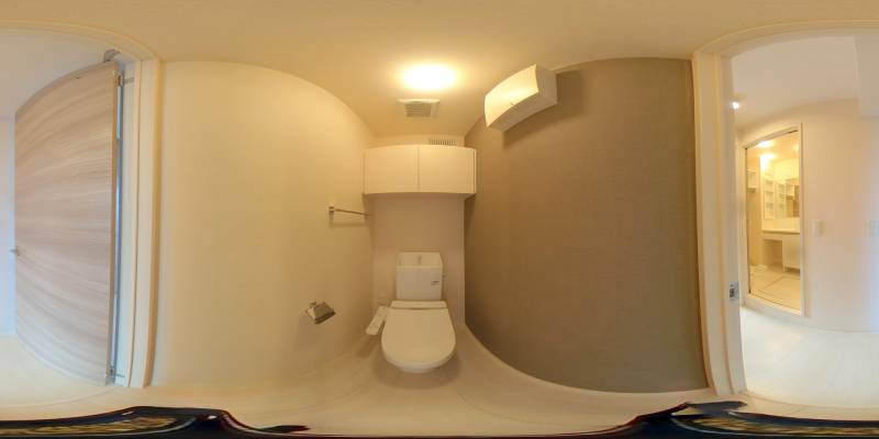 パノラマ画像トイレ