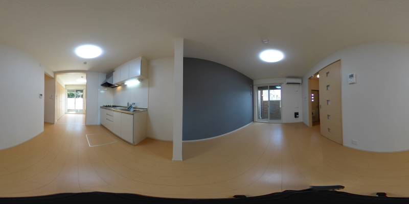 パノラマ画像リビング