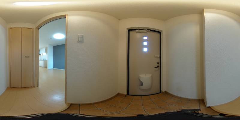 パノラマ画像玄関