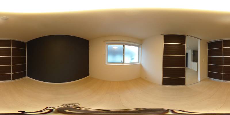 パノラマ画像洋室