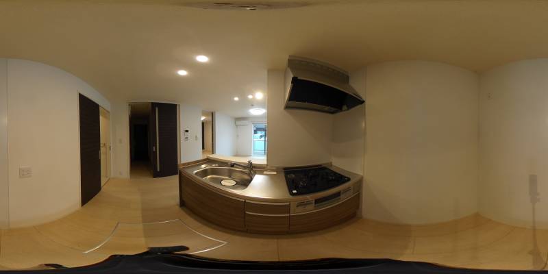 パノラマ画像洗面所