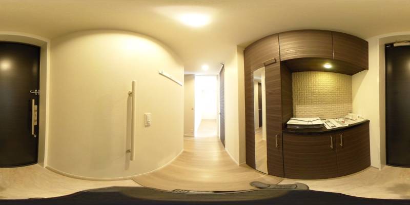 パノラマ画像玄関