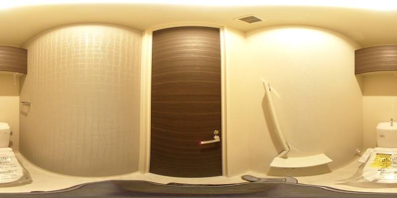 パノラマ画像トイレ