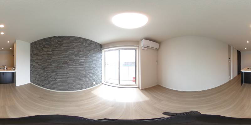 パノラマ画像リビング