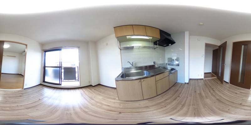 パノラマ画像リビング