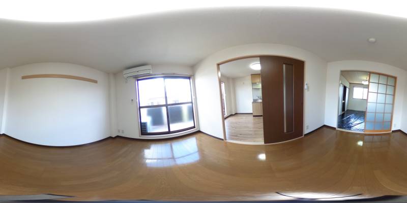 パノラマ画像洋室