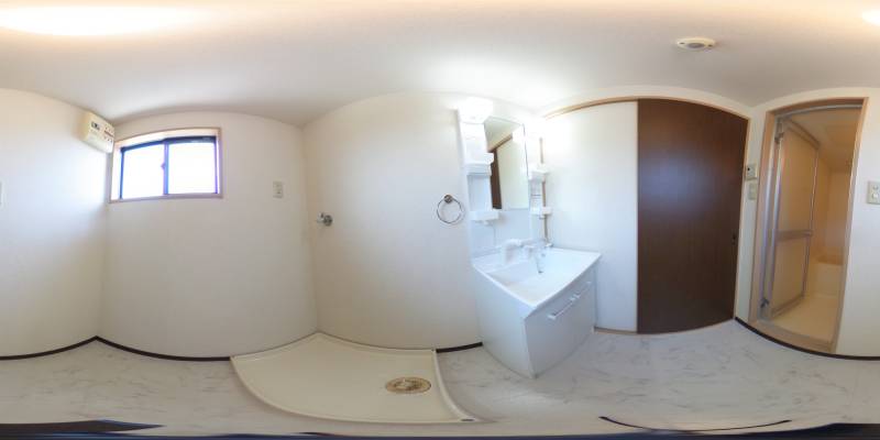 パノラマ画像洗面所