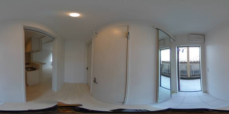 パノラマ画像玄関