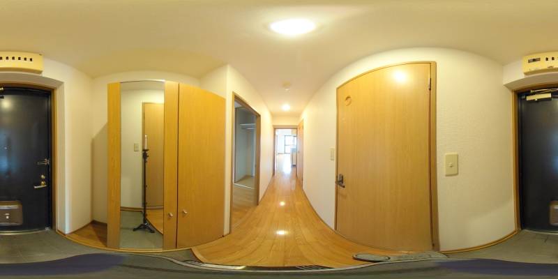 パノラマ画像玄関