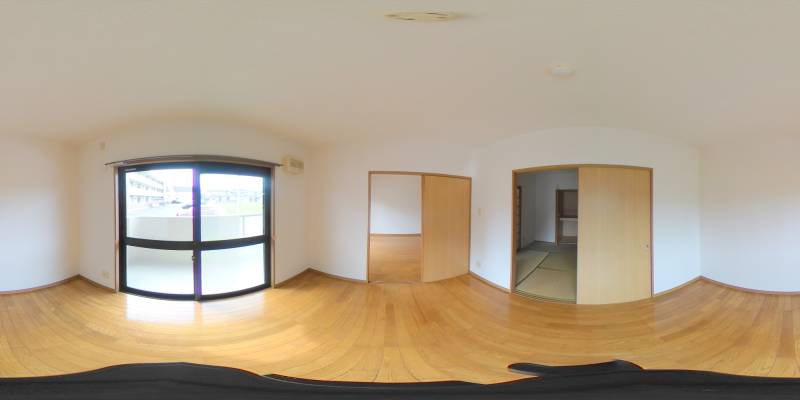 パノラマ画像洋室