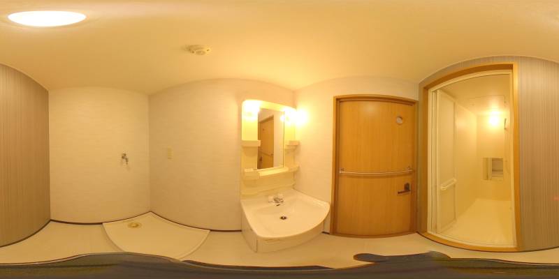 パノラマ画像洗面所