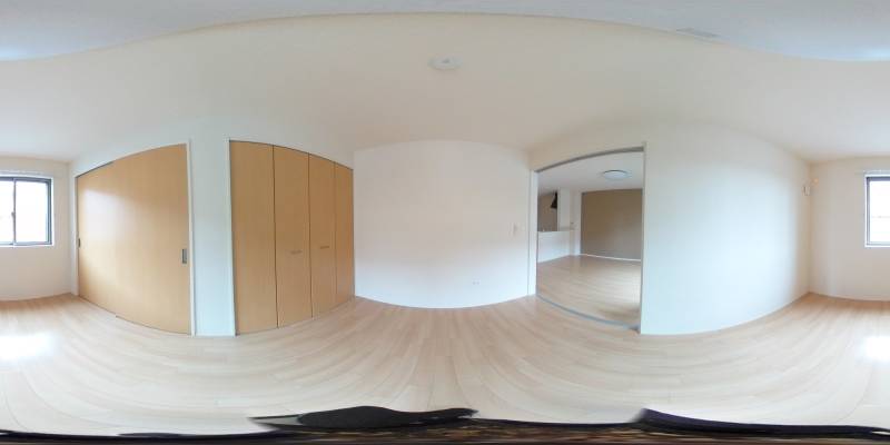 パノラマ画像洋室