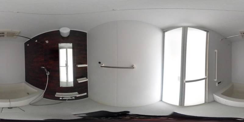 パノラマ画像バスルーム