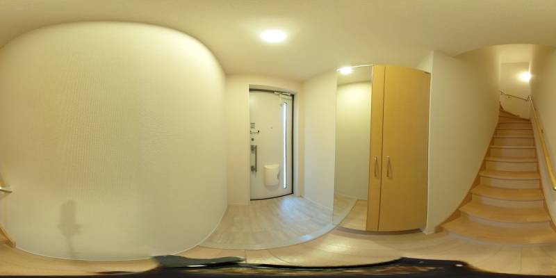 パノラマ画像玄関