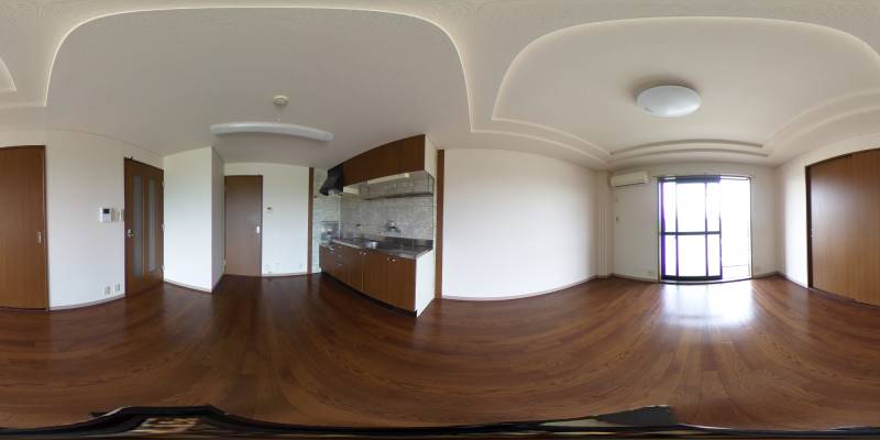 パノラマ画像リビング