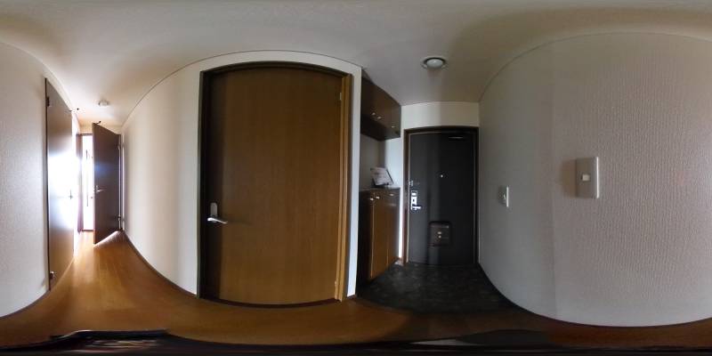 パノラマ画像玄関