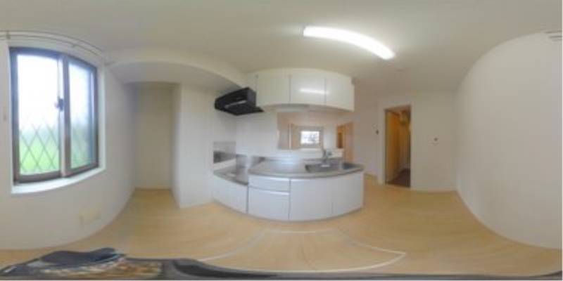 パノラマ画像キッチン