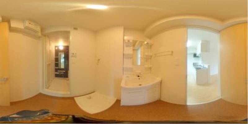 パノラマ画像洗面所