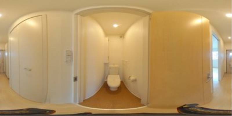 パノラマ画像トイレ