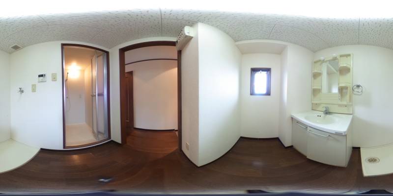 パノラマ画像洗面所