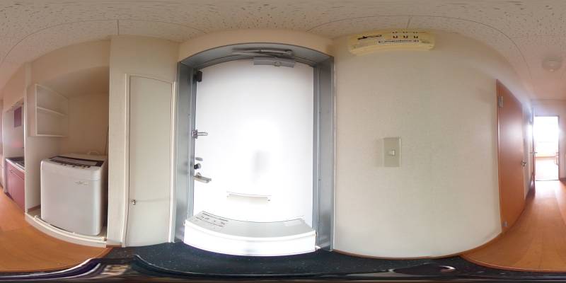 パノラマ画像玄関