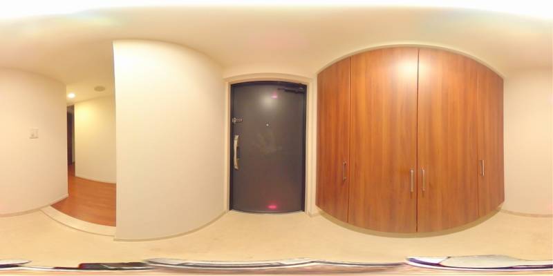 パノラマ画像玄関